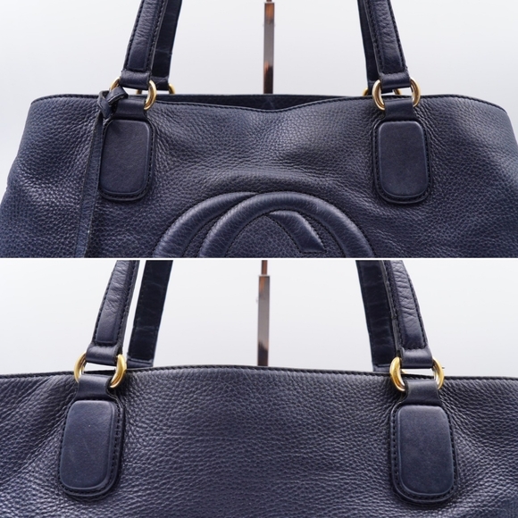 AL26❤️ GUCCI Calfskin Soho Working Tote Bag - Picture 4 of 15